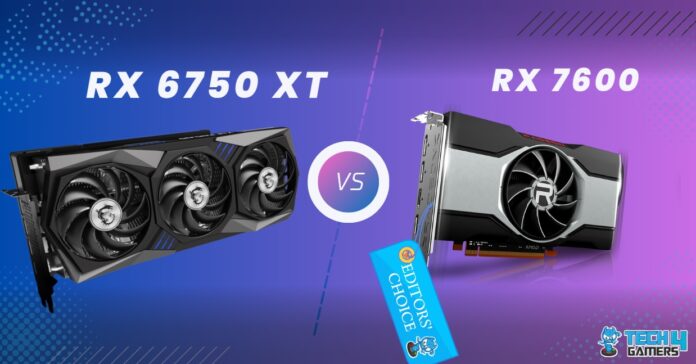 7600 vs 6750 xt