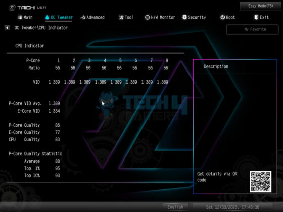 ASRock Z790 Taichi Lite - BIOS