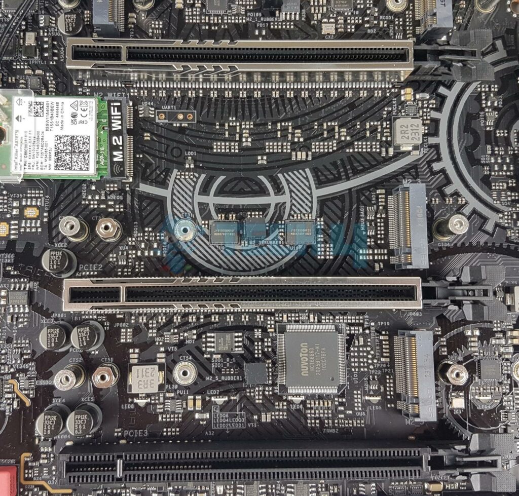 ASRock Z790 Taichi Lite — PCIe Slots 1024x97