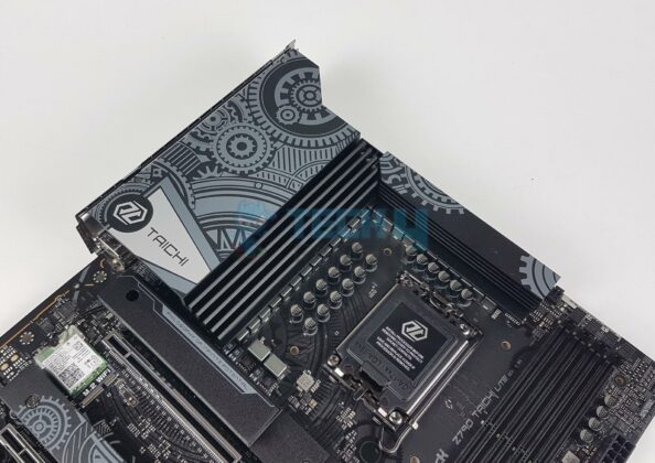 ASRock Z790 Taichi Lite - VRM Heatsink