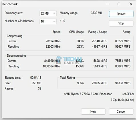 MSI B650M Project Zero - 7-Zip