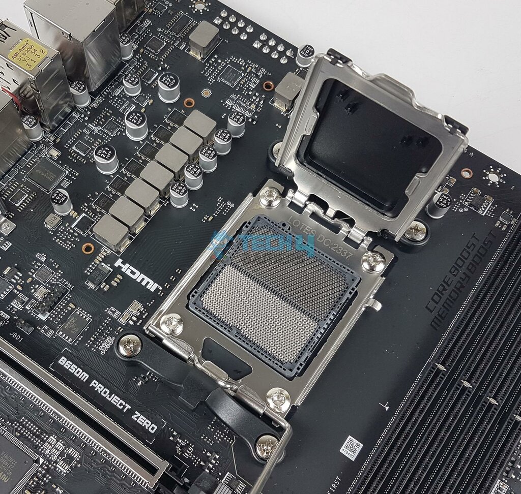 MSI B650M Project Zero - CPU Socket