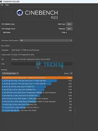 MSI B650M Project Zero - Cinebenh R23.2