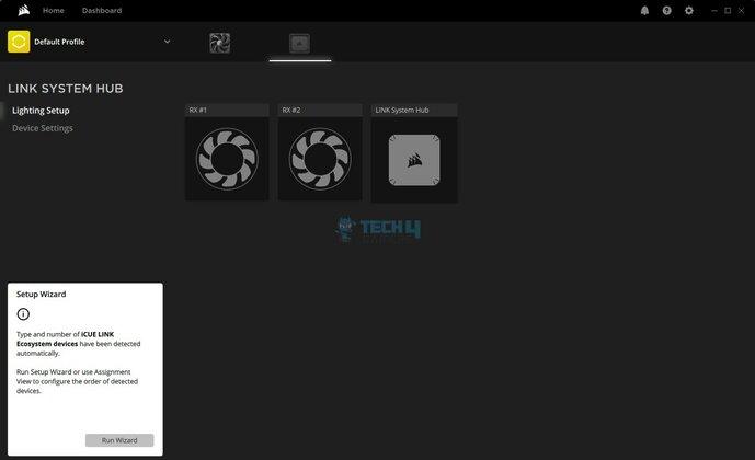Corsair iCUE Link RX120 - iCUE Link Software 2
