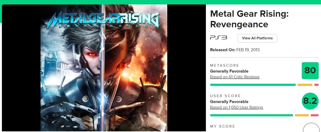 Metal Gear Rising Revengeance