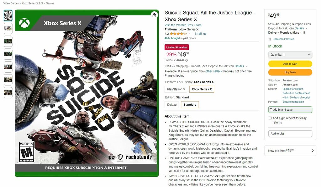 Suicide Squad Kill The Justice League - Amazon