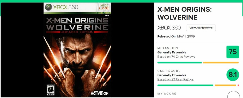 X-Men Origins Wolverine