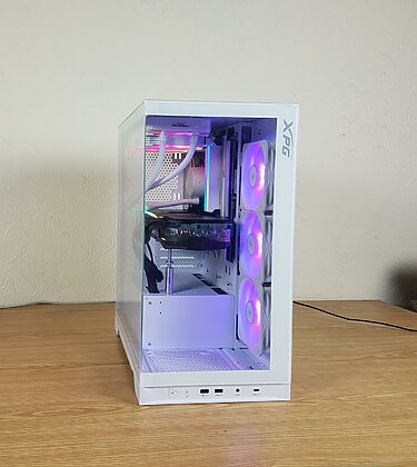 XPG Vento R 120 ARGB PWM Fans - Test Build RGB