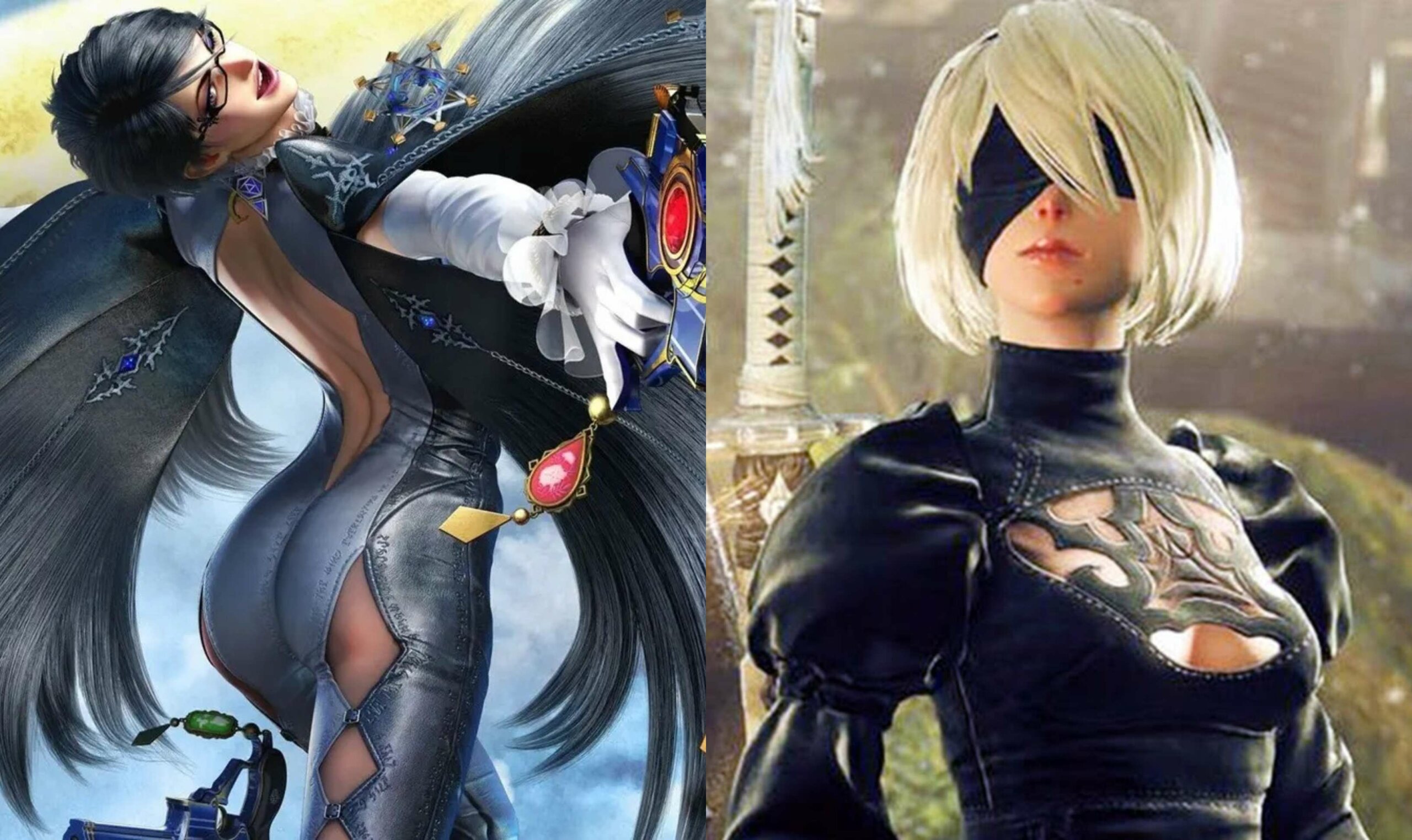 2B And Bayonetta