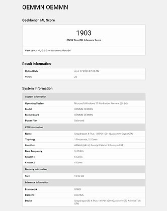 Qualcomm Snapdragon X Plus