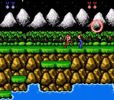 Contra Has A Vibrant Color Scheme