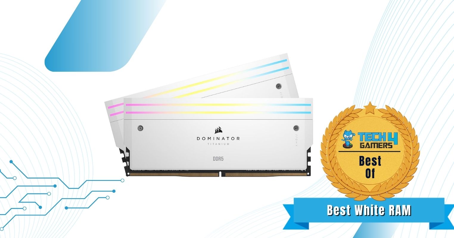 CORSAIR Dominator Titanium DDR5 - Best White RAM