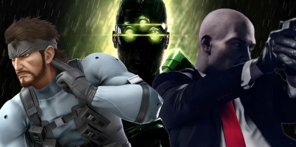 Splinter Cell, Metal Gear Solid, Hitman