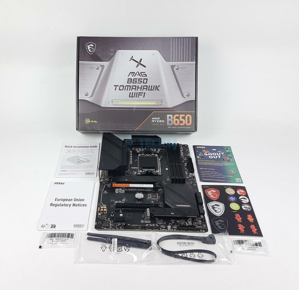 MSI MAG B650 Tomahawk WiFi Motherboard — Unboxed 1024x99