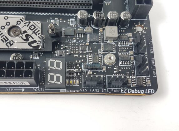 MSI MEG X670E ACE - Motherboard - Top Connectors