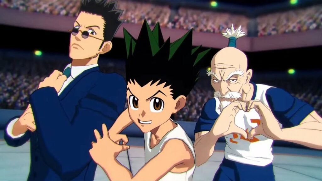 Nen Impact - Leorio, Gon, Netero