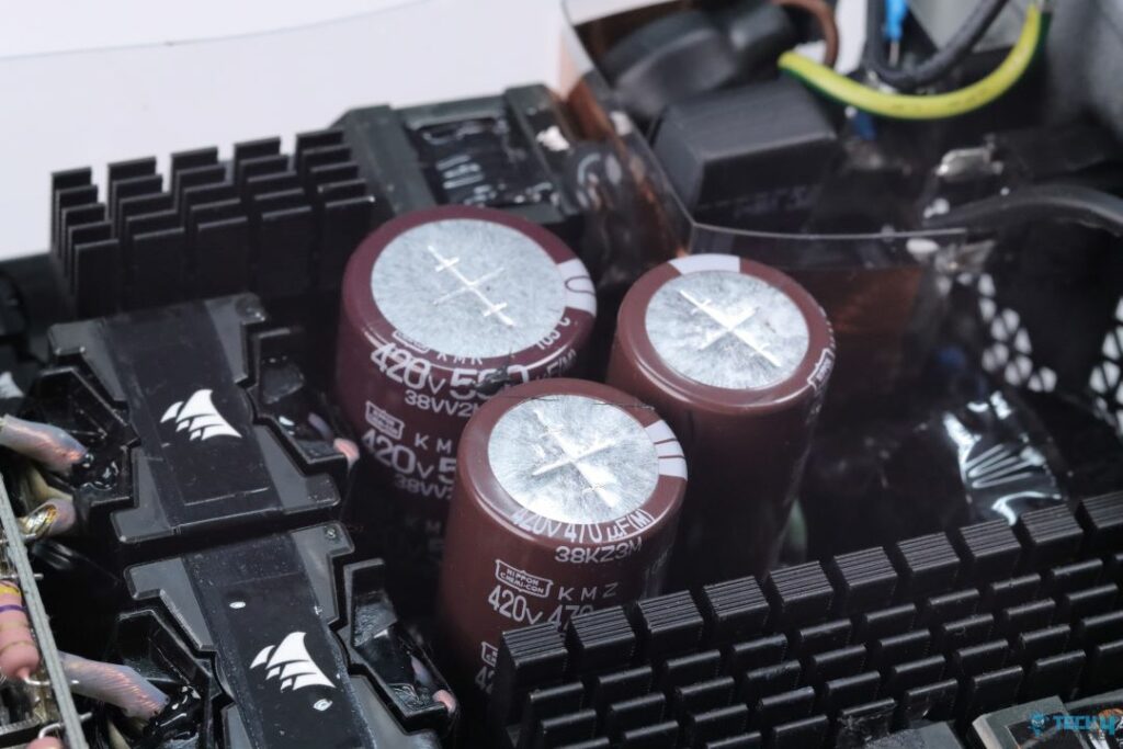 Corsair HX1200i 6 3 Bulk Electrolytic Capacitors from Nippon Chemicon