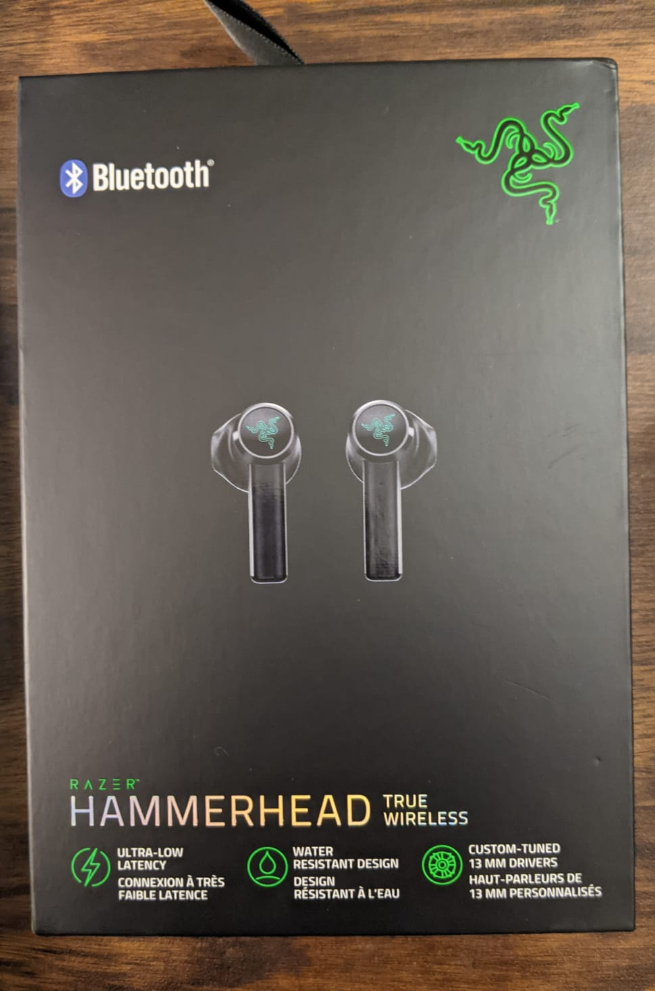 Razer Hammerhead True Wireless earbuds. (Image by Tech4Gamers)