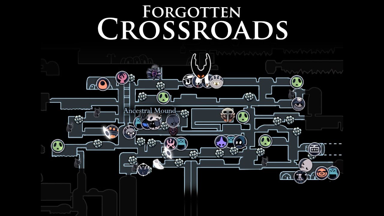 Forgotten Crossroads Filled Out Map