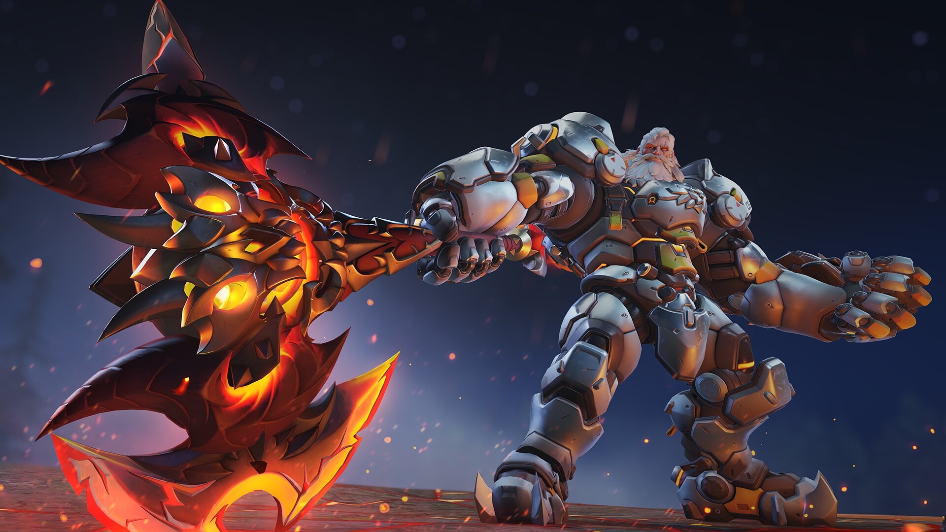 Overwatch 2 Reinhardt Demon Bound Skin