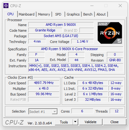 Ryzen-5-9600x-cpuz