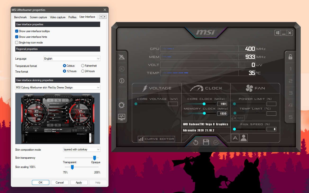 Skin Customization Menu (Image credit: Tech4Gamers)