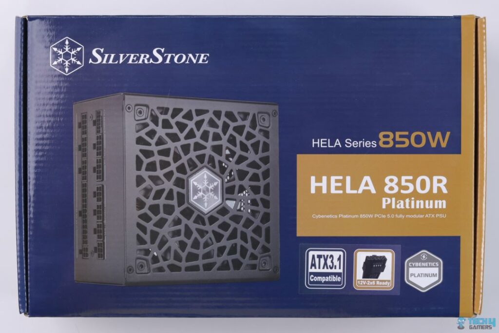 SilverStone Hela 850R Platinum - Box Front