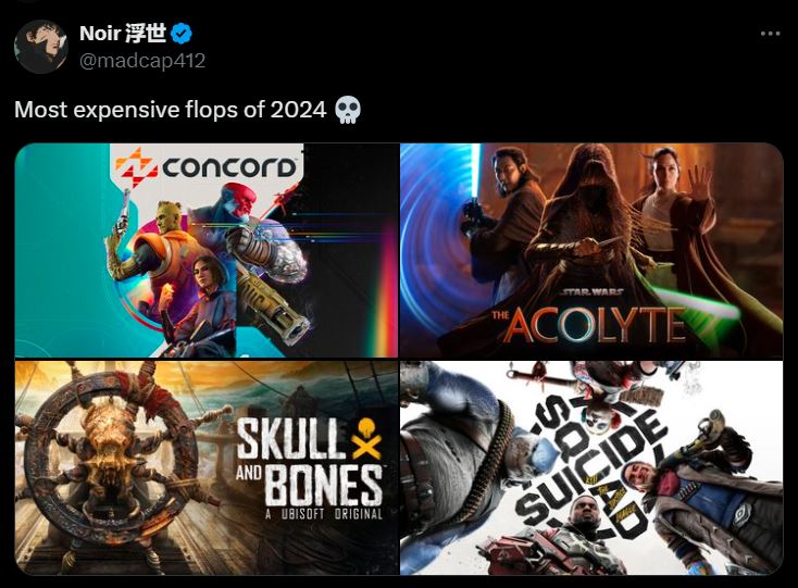 Gaming Flops 2024