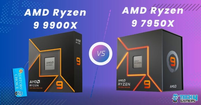 Ryzen 9 9900X Vs Ryzen 9 7950X