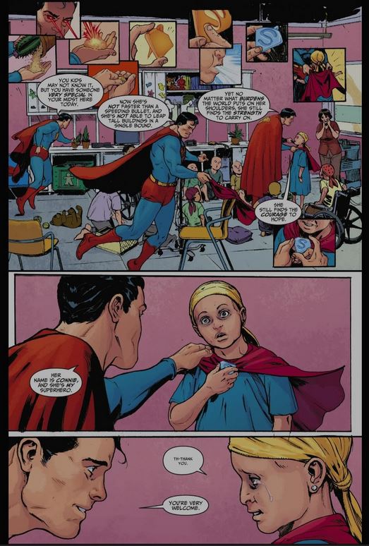 Superman Comic Panel