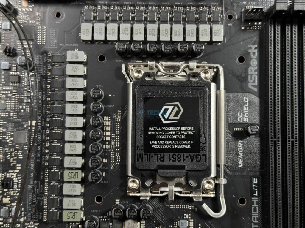 ASRock Z890 Taichi Lite - VRM Structure