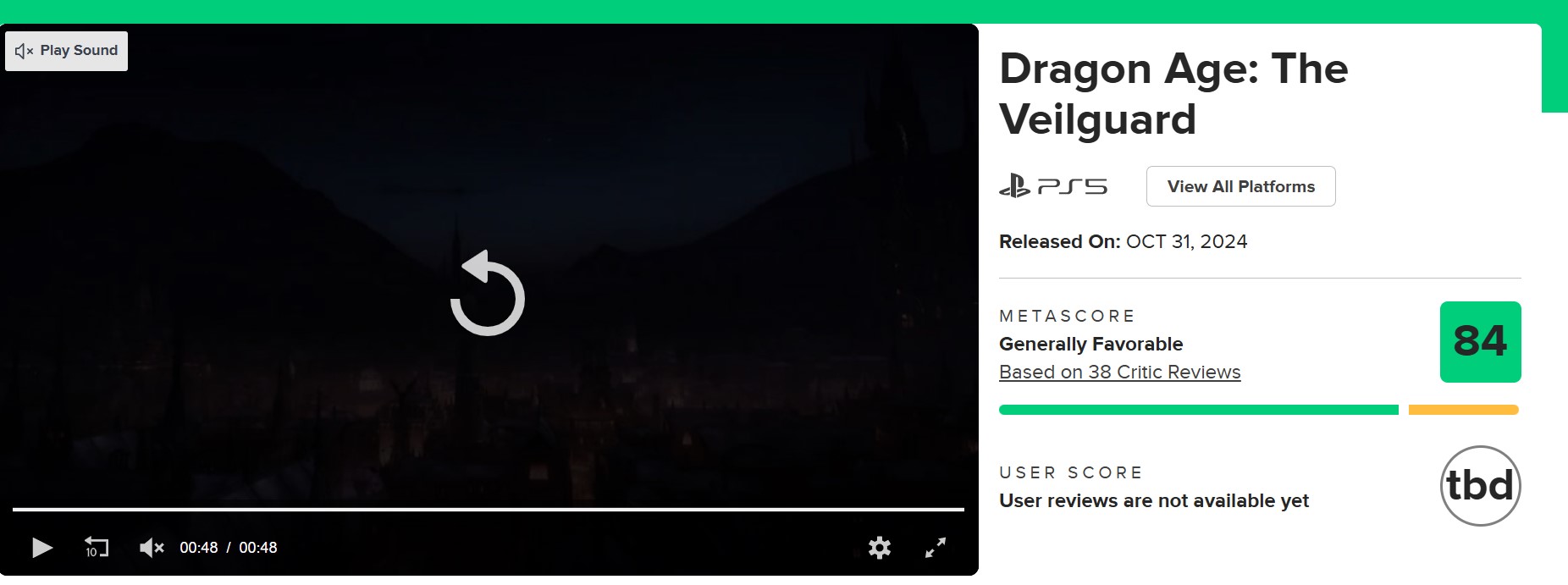 Dragon Age The Veilguard Reviews