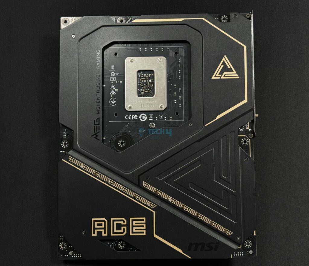 MSI MEG ACE Z890 - Back Plate