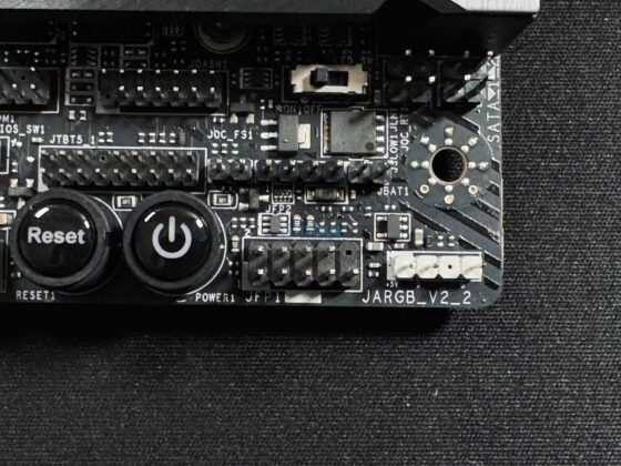 MSI MEG ACE Z890 - Reset Button, Power Button, Internal Connectors